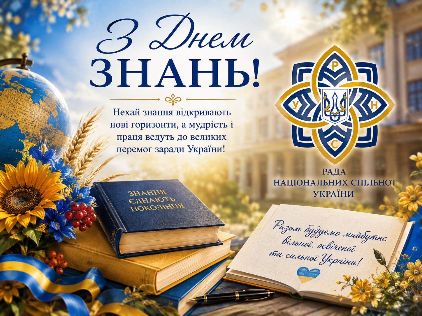 з днем знань